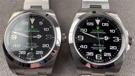 rolex air king test